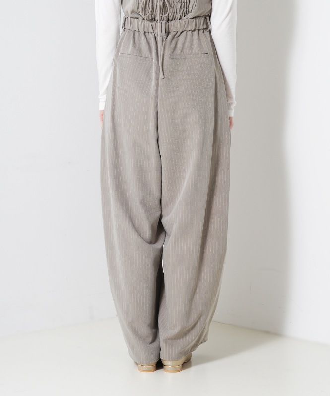 ANDRESD pinstripe bustier wide pants dress | DRESS,PANTS
