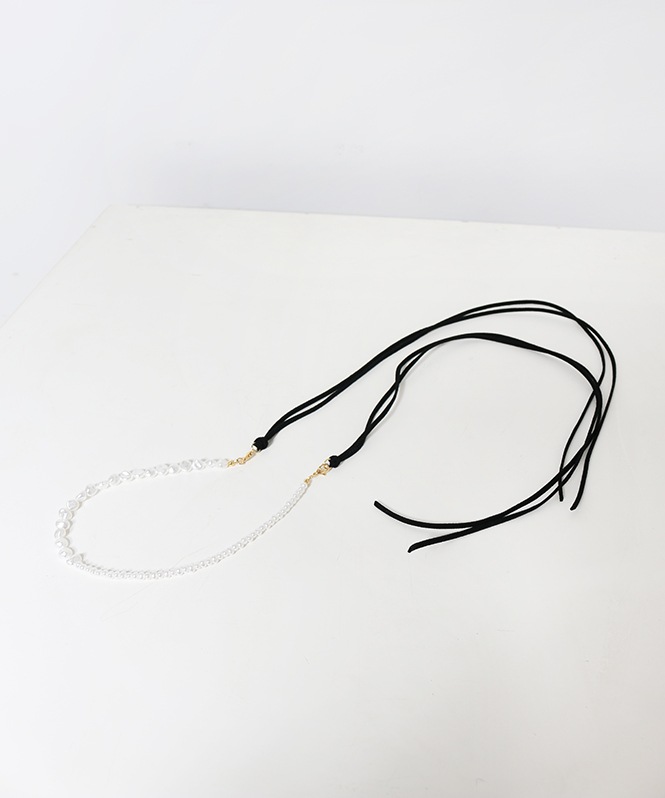 アシメパール2wayネックレスベルト