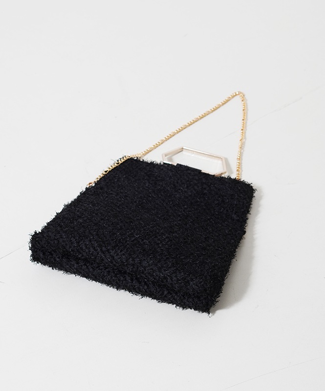 メタルバングルシャギーバッグ