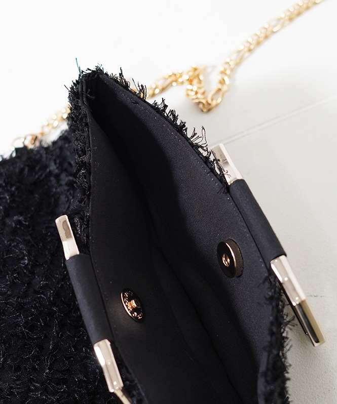 メタルバングルシャギーバッグ