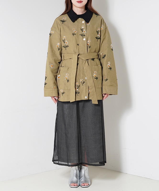 ジャケット・アウター The Little Shop of Flowers ATELIER COAT ジャケット・アウター The Little Shop of Flowers ATELIER COAT The