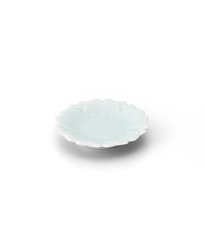 モイスト青磁 桜小皿