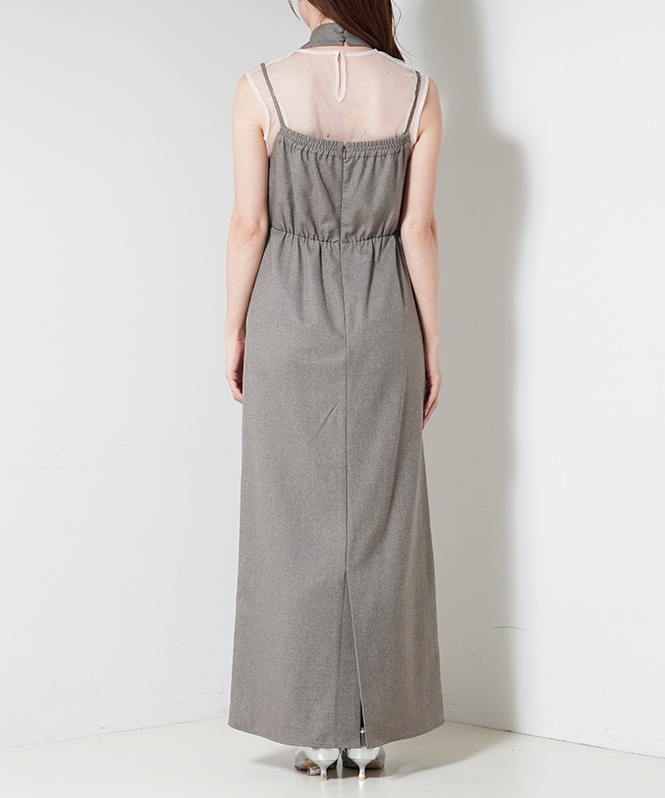 Melange cami drape dress | DRESS,DRESS | ROOM903 online