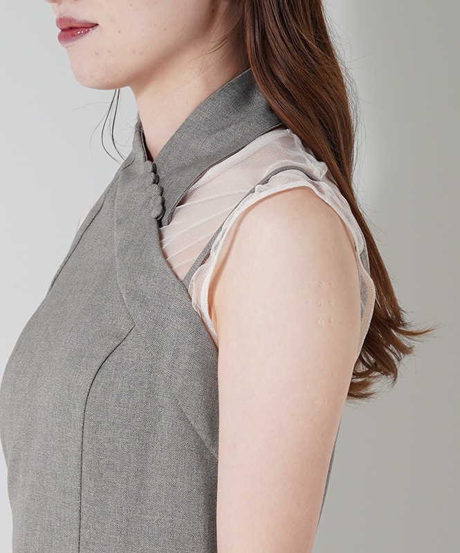 Melange cami drape dress | DRESS,DRESS | ROOM903 online