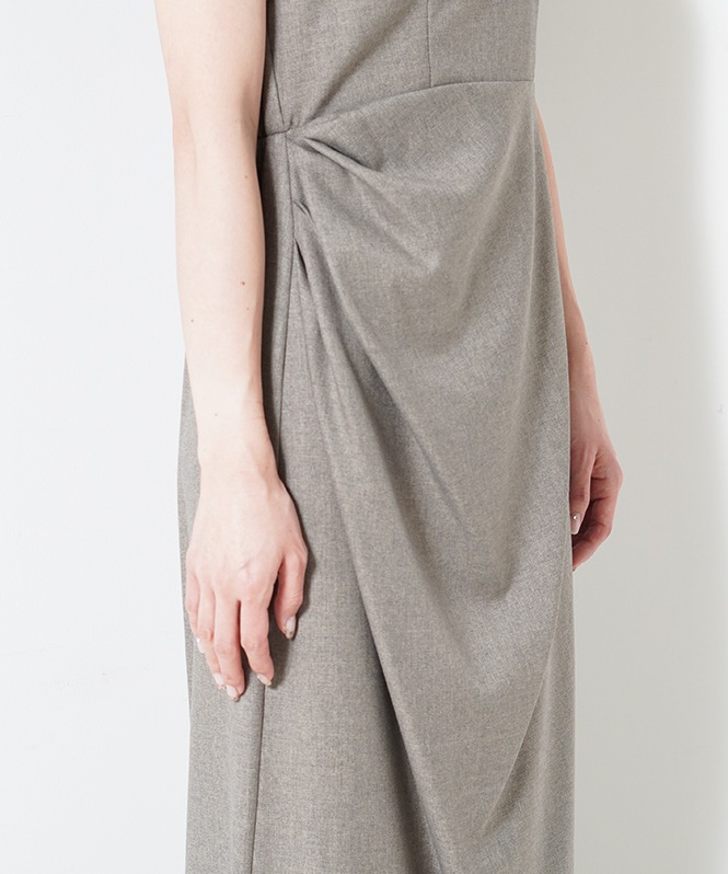 Melange cami drape dress | DRESS,DRESS | ROOM903 online