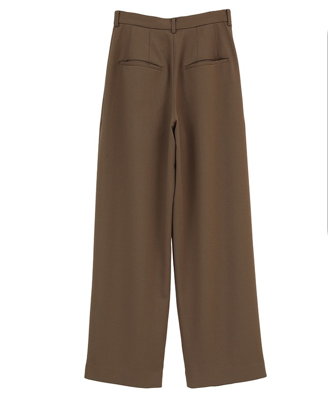 BASIC TUCK PANTS