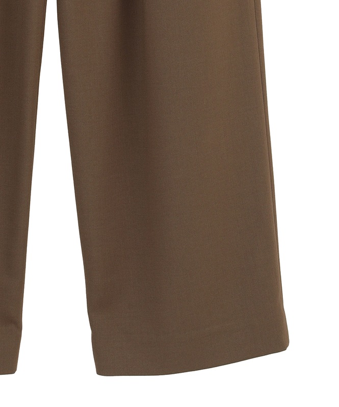 BASIC TUCK PANTS