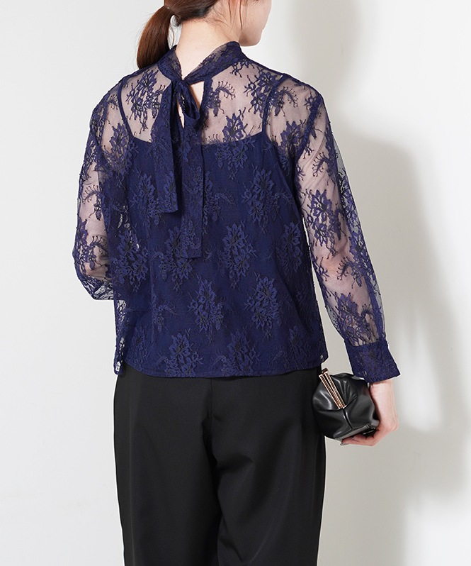 2WAYレースブラウス