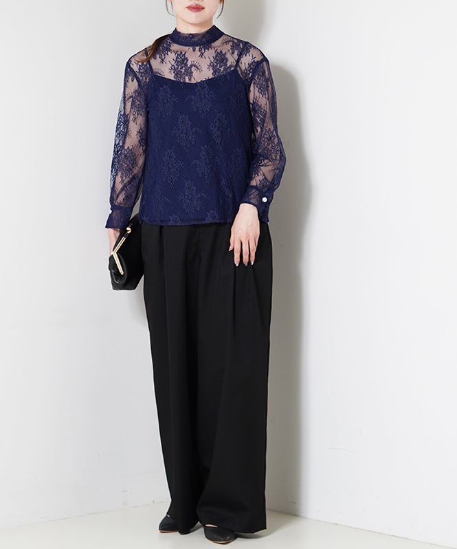 2WAYレースブラウス