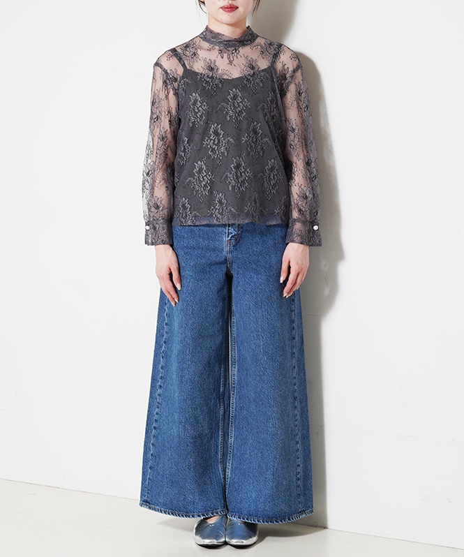 2WAYレースブラウス
