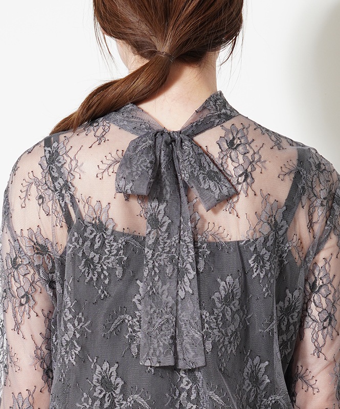 2WAYレースブラウス
