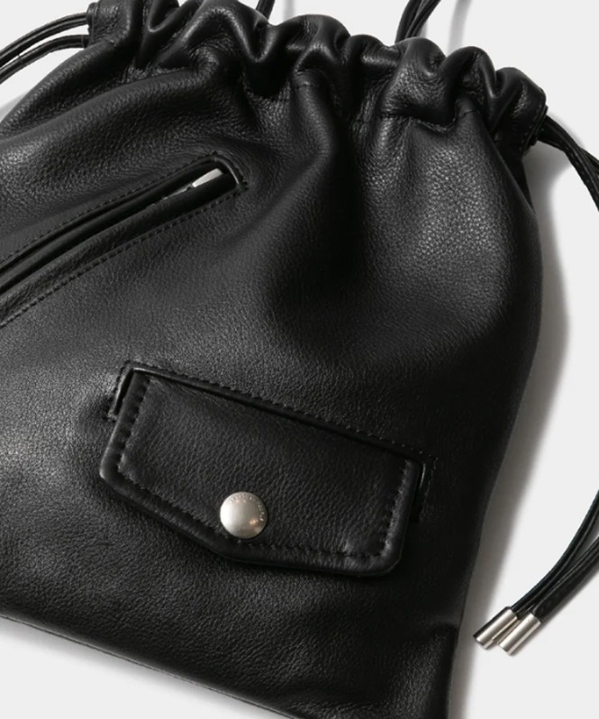 beautiful people excerption riders drawstring bag | BAG