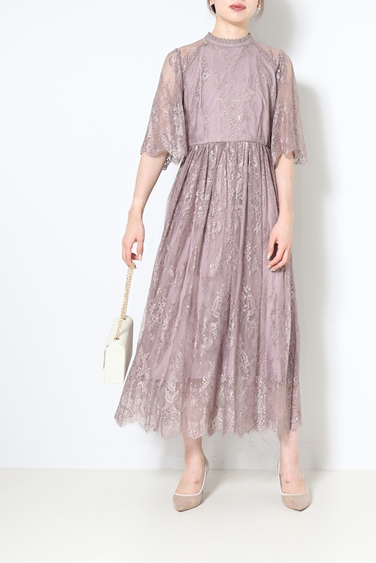 メゾピアノ総レースワンピース130新品タグ付き 袖付き総レースワンピースドレス | DRESS,DRESS | ROOM903 online