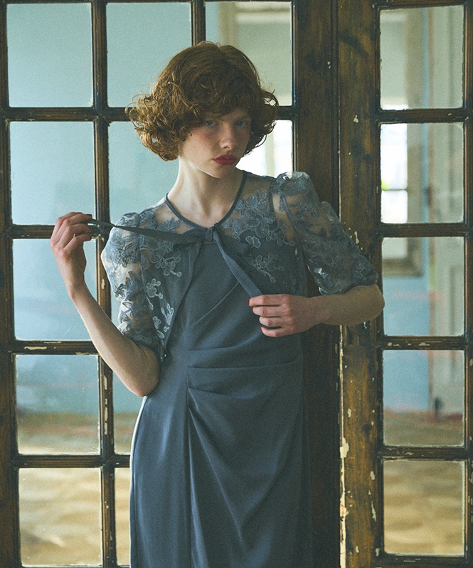 フラメンコドレスボレロセット&レースドレス.シージヨセット ラメフラワーボレロセットドレープドレス | DRESS,DRESS | ROOM903 online