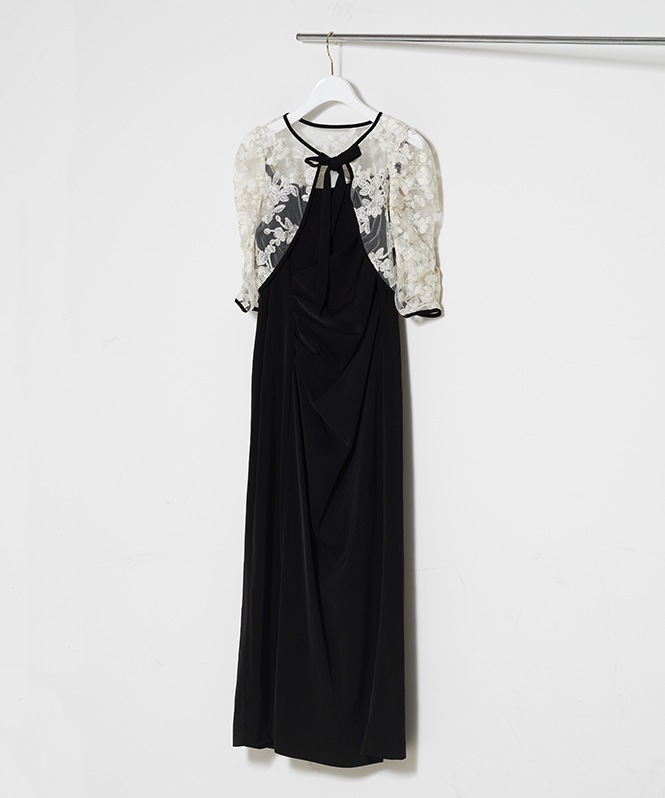 ラメフラワーボレロセットドレープドレス | DRESS,DRESS | ROOM903 online
