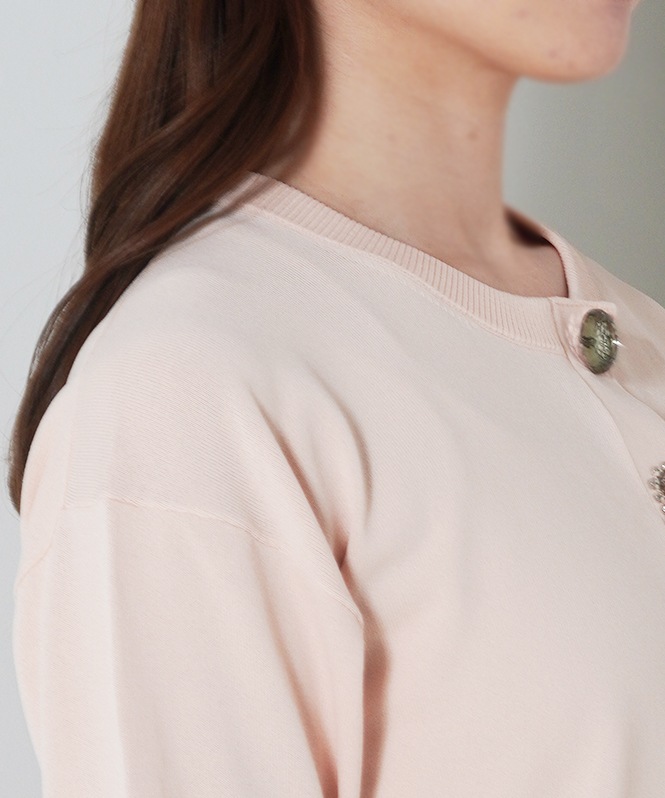 ビジューカーディガン