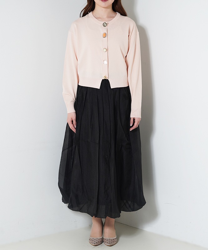 ビジューカーディガン