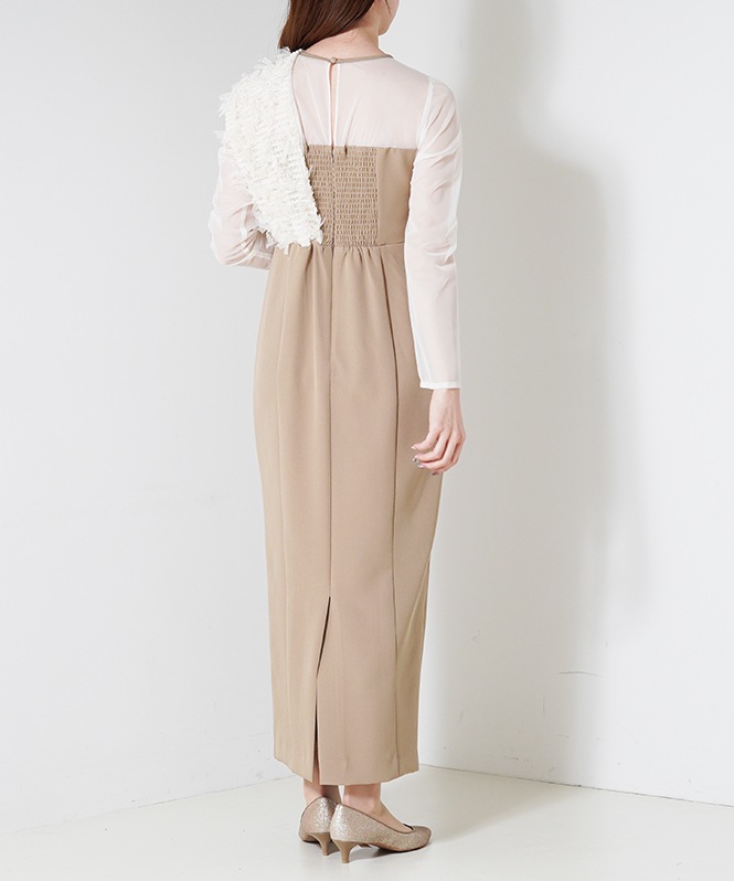 fringe glitter knot dress | ALL ITEM | ROOM903 online