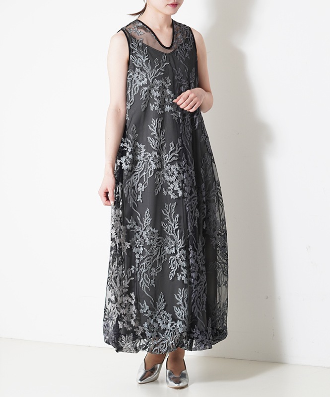 ★新品★LE’RURE Gradation baloon hem dress LE'RURE Gradation baloon hem dress | ALL ITEM | ROOM903 online