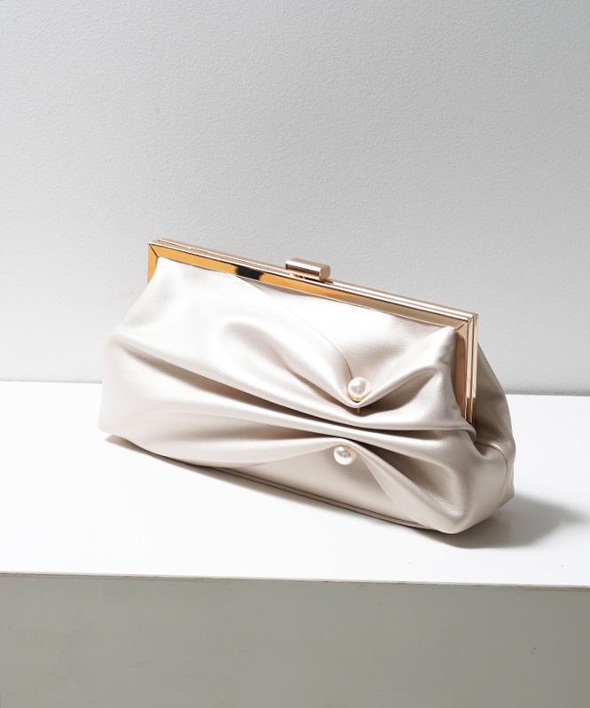 パールドレープクラッチBAG