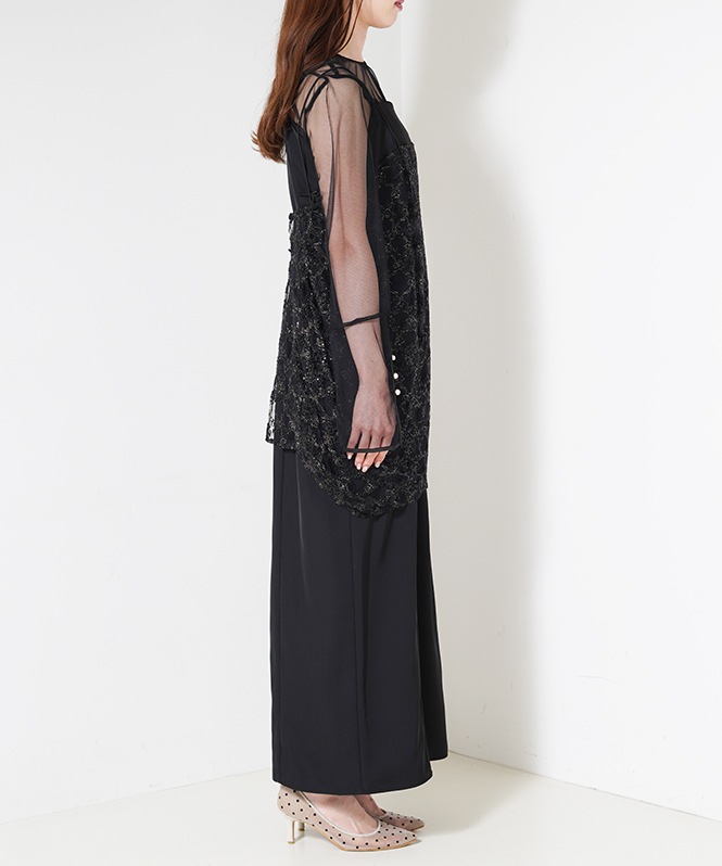 Midnight sparkle dress set