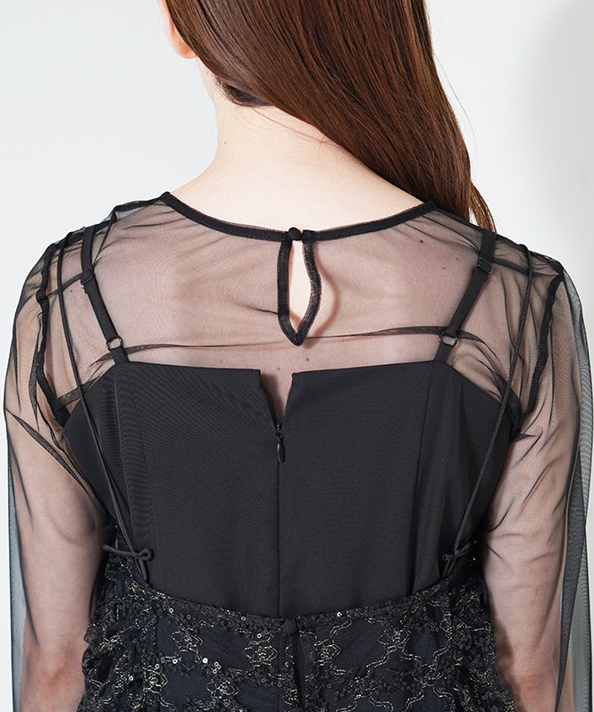 Midnight sparkle dress set