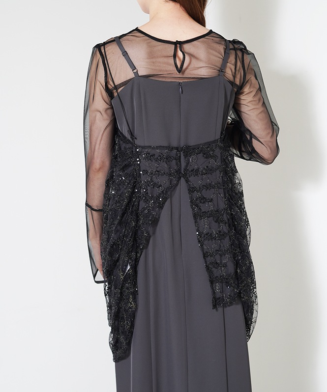 Midnight sparkle dress set