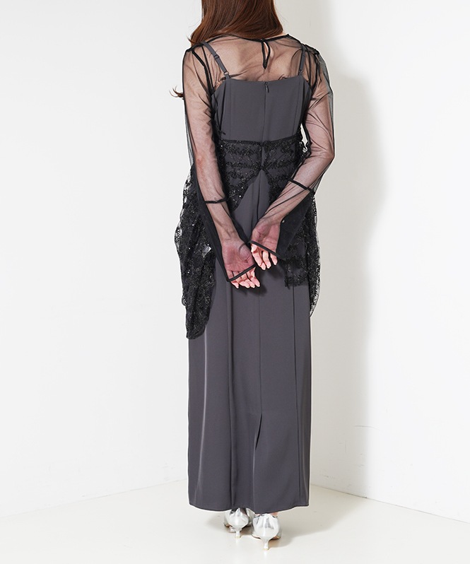 Midnight sparkle dress set