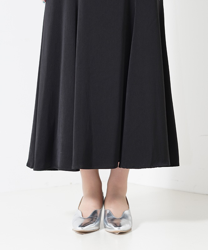 Graffiti balloon sleeve dress