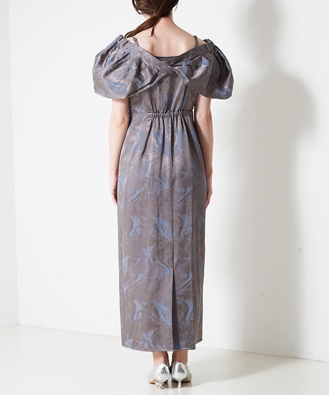 ★新品タグ付き★LE’RURE Docking big ribbon dress Docking big ribbon dress | ALL ITEM | ROOM903 online