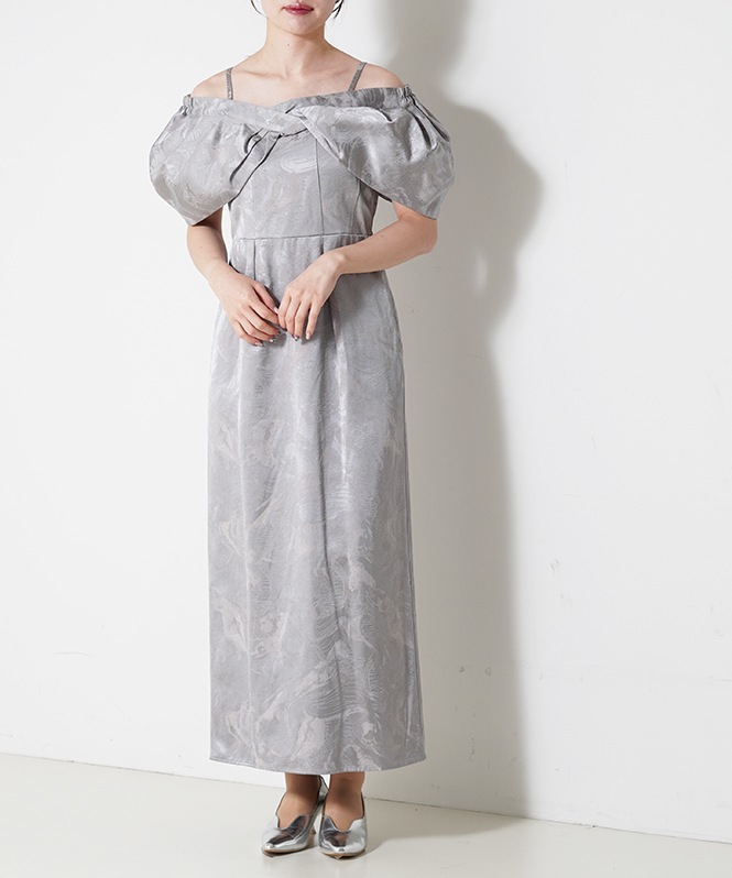 Docking big ribbon dress | ALL ITEM | ROOM903 online