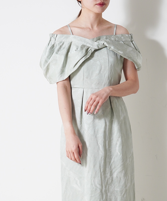 LE'RURE Docking big ribbon dress | ALL ITEM | ROOM903 online