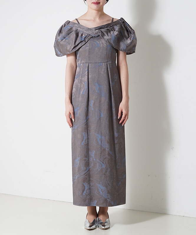 ★新品タグ付き★LE’RURE Docking big ribbon dress Docking big ribbon dress | ALL ITEM | ROOM903 online