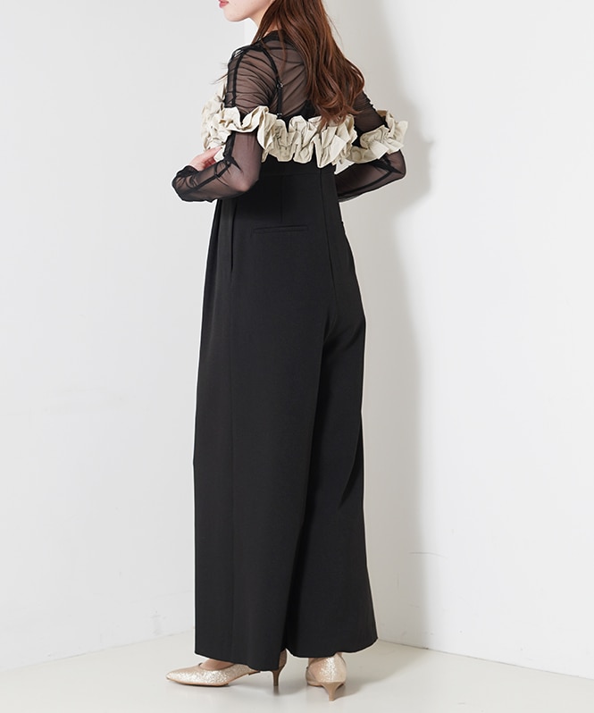 ruffled bustier pants dress | DRESS,DRESS | ROOM903 online