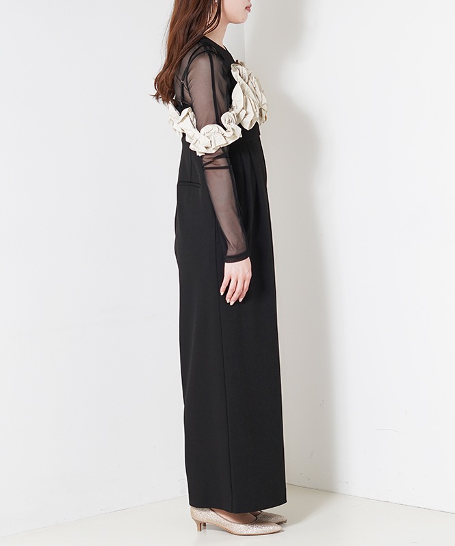 ANDRESD ruffled bustier pants dress | DRESS,DRESS | ROOM903
