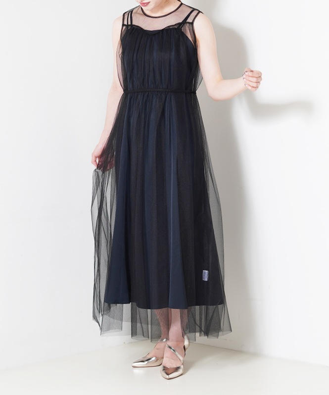 ANDRESD ジレ付チュールdress | DRESS,DRESS | ROOM903 online