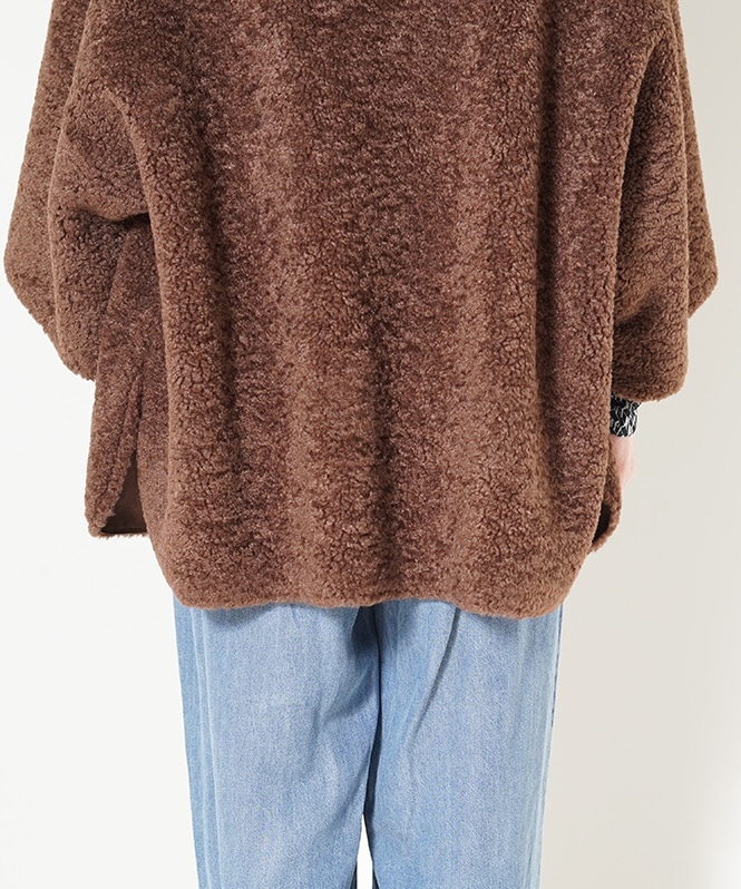 リバーシブルファーフーディアウター