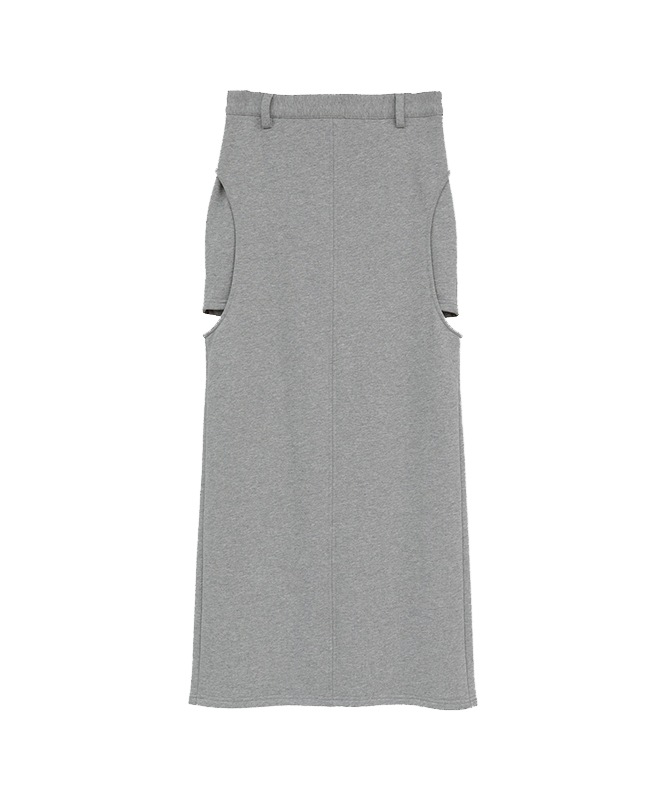 CLANE CIRCLE CUT SWEAT SK