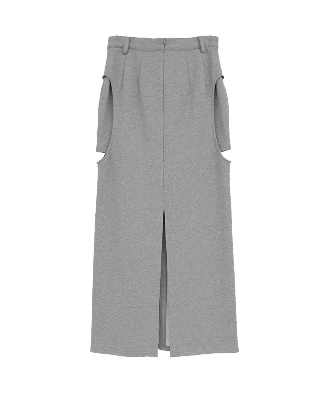 CLANE CIRCLE CUT SWEAT SK