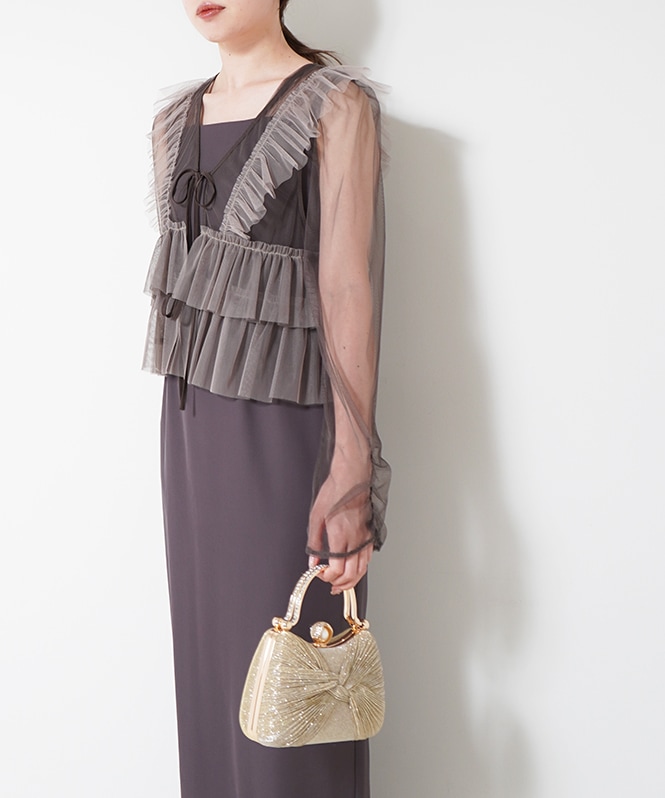 シャイニーツイストバッグ