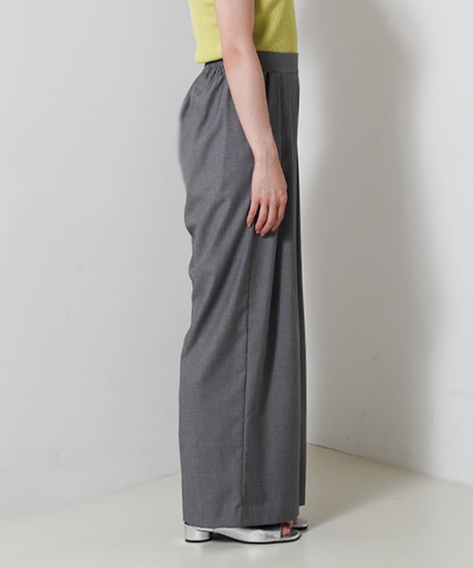 TRハイウェストストレートパンツ