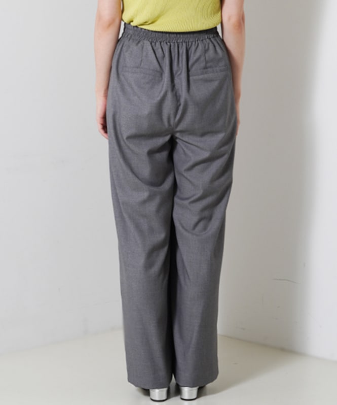 TRハイウェストストレートパンツ