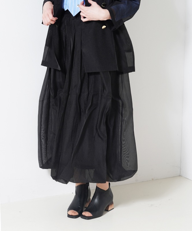シアーバルーンスカート