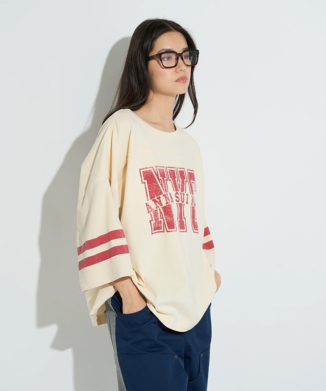 ワッフルロングスリーブTシャツ