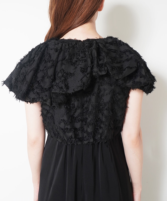 エ★新品★LE’RURE Fringe false collar オールインワン LE'RURE Fringe false collar all in one | DRESS,DRESS