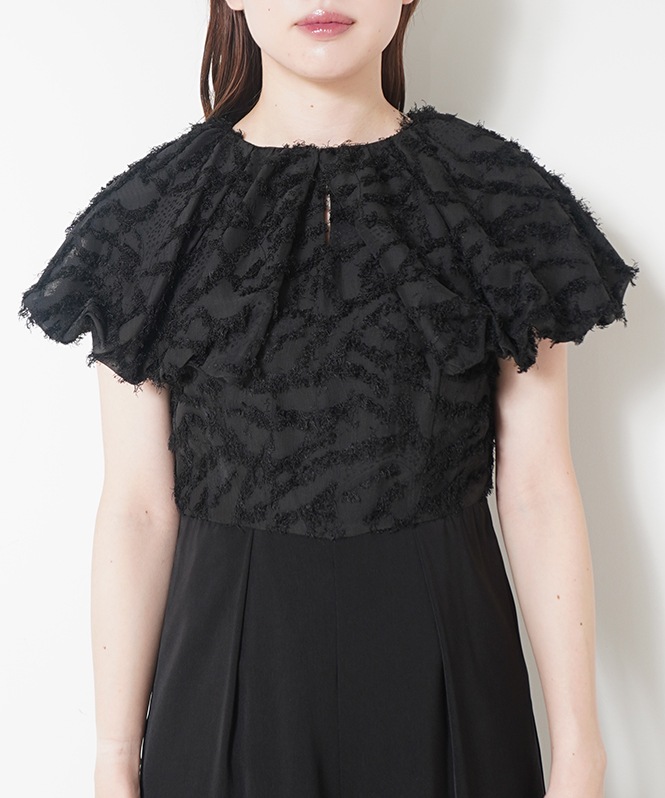 エ★新品★LE’RURE Fringe false collar オールインワン LE'RURE Fringe false collar all in one | DRESS,DRESS