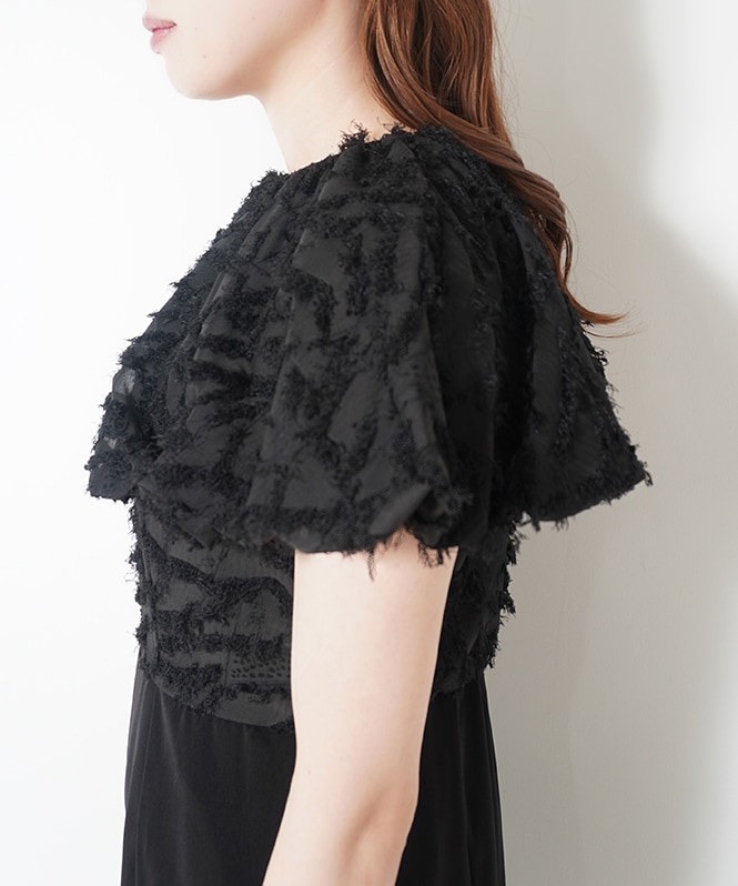 エ★新品★LE’RURE Fringe false collar オールインワン LE'RURE Fringe false collar all in one | DRESS,DRESS