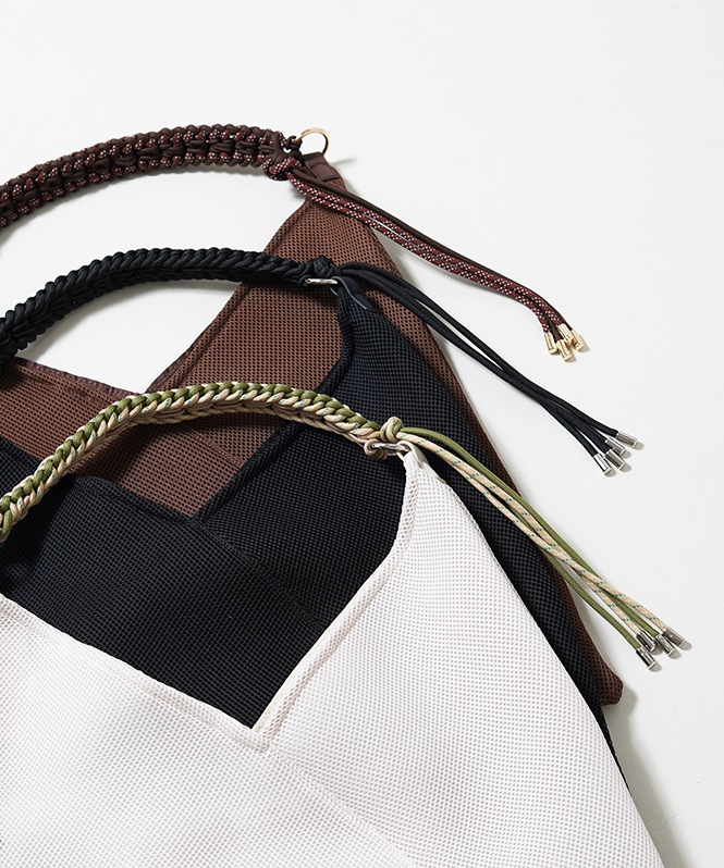 Paracord handle mesh bag