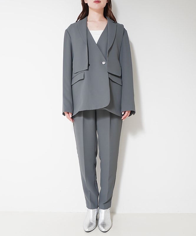 Multiway 3pieces pants dress