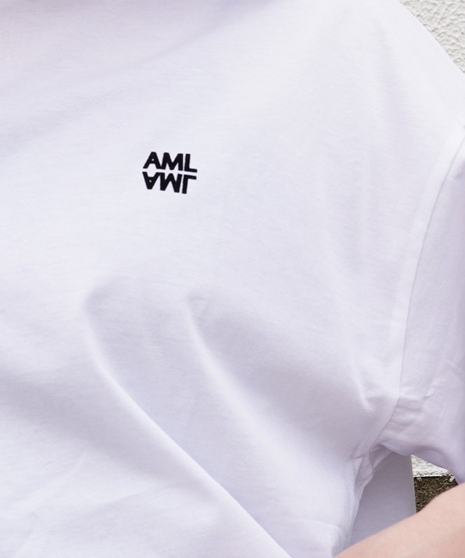 AMLロゴショートTEE